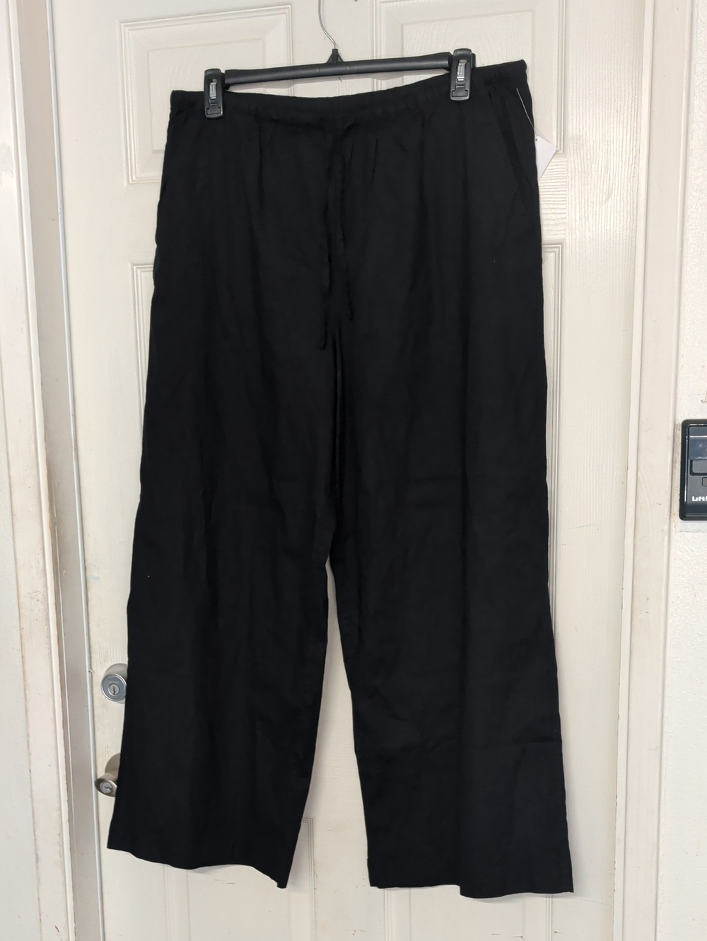 Athleta Paradise Wide Leg Linen Blend Pant Size XL